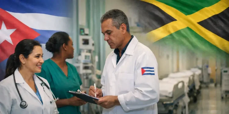 Cuban doctors working in a hospital as Jamaica ends Cuba medical programme