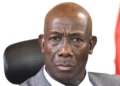 Keith Rowley during official appearance amid Keith Rowley leadership fallout