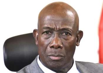 Keith Rowley during official appearance amid Keith Rowley leadership fallout