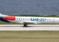 Liat Air Antigua route served by 50-seat Embraer ERJ 145 aircraft