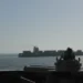 U.S. Navy view of cargo ship during operation where U.S. seizes Iranian vessel in the Arabian Sea