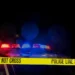 Man shot dead in Marchand illustrative image showing police lights and crime scene tape