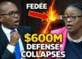 Thumbnail showing Dominic Fedee and Alison Jean as Fedee Challenges $600M Borrowing during a tense Senate debate in St Lucia