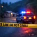Illustrative image of a police scene used in coverage of the Dennery man shot dead in Odsan on Sunday.