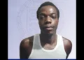 Dan Decuoine Phillip, the Pigeon Point shooting suspect captured by police in Vieux Fort.