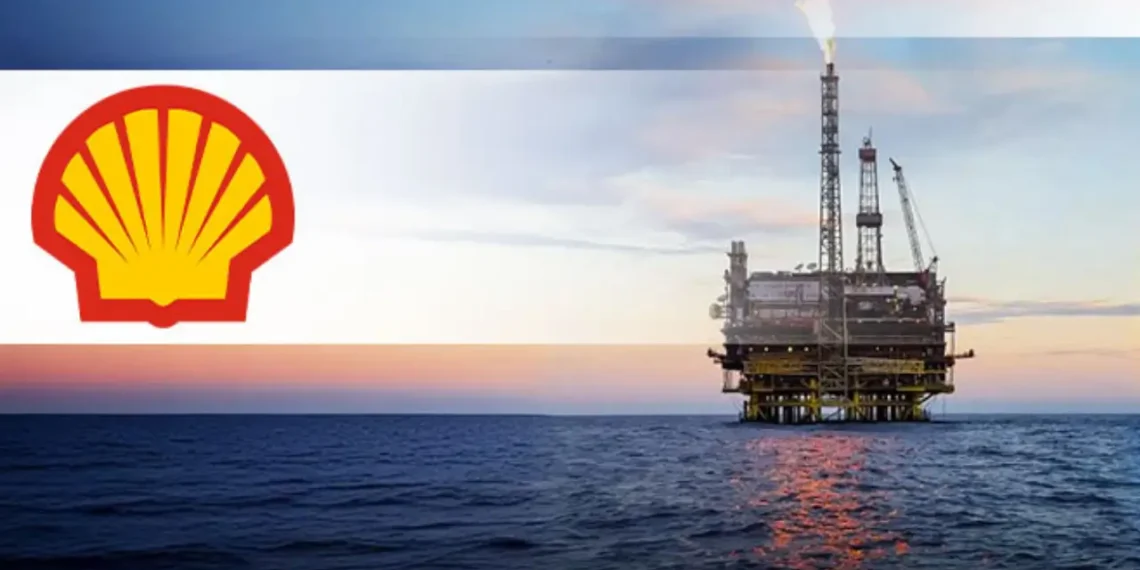 Shell gas boom image showing an offshore platform tied to Trinidad and Tobago energy expansion