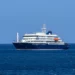 MV Hondius expedition cruise ship at sea during hantavirus outbreak.