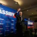 Louisiana Senator Bill Cassidy, a key member of the GOP YOLO caucus, speaks at a campaign event before losing his Republican primary to a Trump-backed challenger.