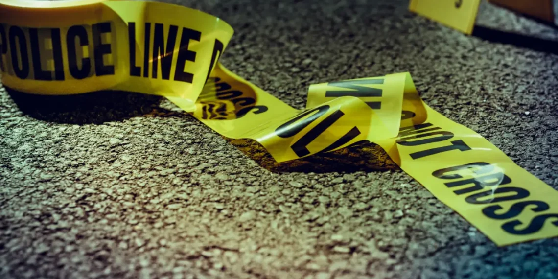 Illustrative image of yellow police crime scene tape — body found in La Pansee Castries