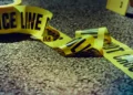 Illustrative image of yellow police crime scene tape — body found in La Pansee Castries