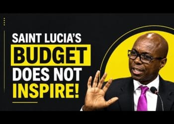 Dominic Fedee Speaking in the senate on Saint Lucia Budget