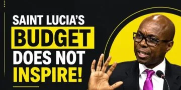 Dominic Fedee Speaking in the senate on Saint Lucia Budget