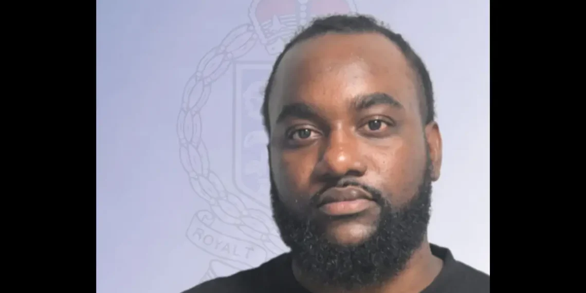 Elijah Khodra, charged with possession of a firearm component, Leslie Land, Castries, May 2026.