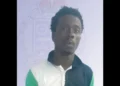 Kimani Thomas, the Soufriere man charged with firearm and ammunition offences.