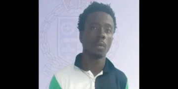 Kimani Thomas, the Soufriere man charged with firearm and ammunition offences.