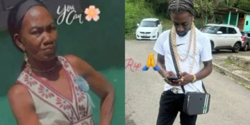 Victims of Marchand double shooting in St Lucia: elderly woman and young man who were killed in a recent shooting.