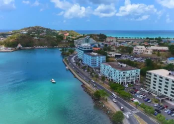 St Lucia services sector slump reflected in Castries business district amid uneven economic recovery
