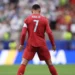 Ronaldo World Cup Record night — Cristiano Ronaldo number 7 stands on the pitch for Portugal against Uzbekistan at the 2026 FIFA World Cup in Houston