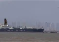 File photo of an oil tanker as Iran closes Strait of Hormuz again