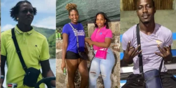 Collage showing the four victims of the Anse Cochon boat collision in Saint Lucia.