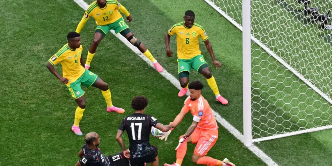 Canada reaches Round of 16 after a tense goalmouth battle against South Africa in the World Cup knockout stage.