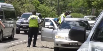 Operation Zero Hour police roadside vehicle checks in St Lucia
