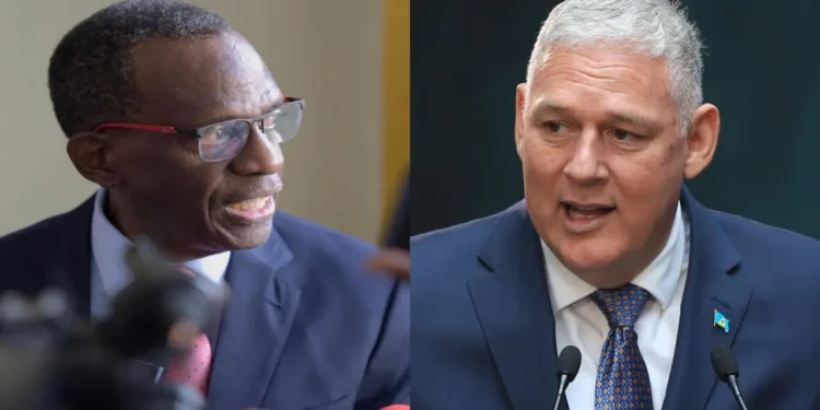 Philip J. Pierre and Allen Chastanet amid the SSDF audit dispute