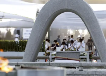 Hiroshima atomic bombing anniversary memorial ceremony